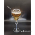 seruling gelas champagne adat dengan jerami